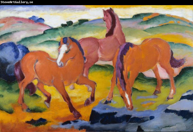 Franz Marc Grazing Horses iv (mk34)